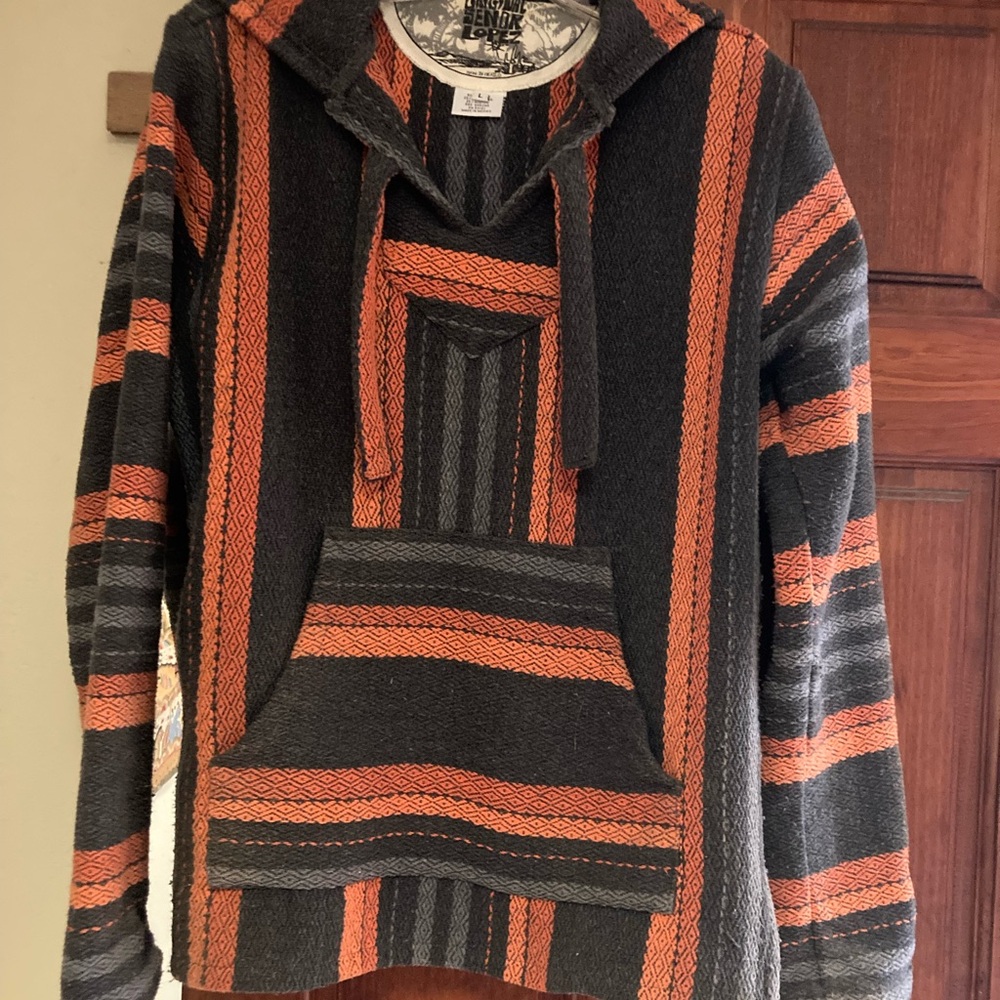 Senor Lopez Striped Hooded Jacket